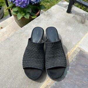 Laura Ashley Woven Wedge Sandals